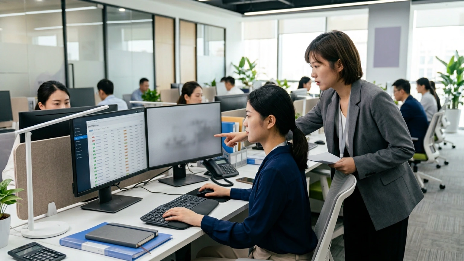 灵活用工业务角色和资金触点示意图